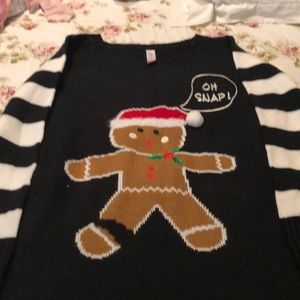 Gingerbread Christmas sweater:SALE